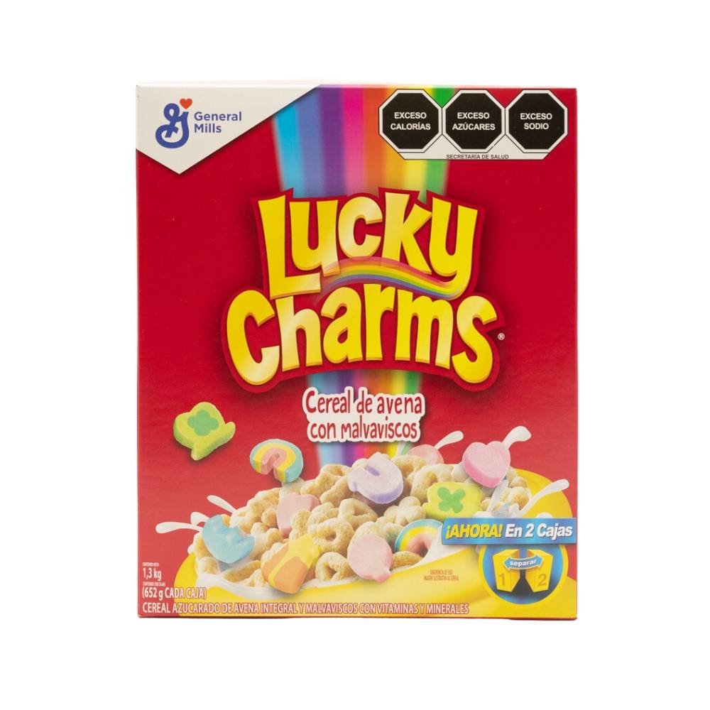 Nestlé cereal lucky charms (2 un)