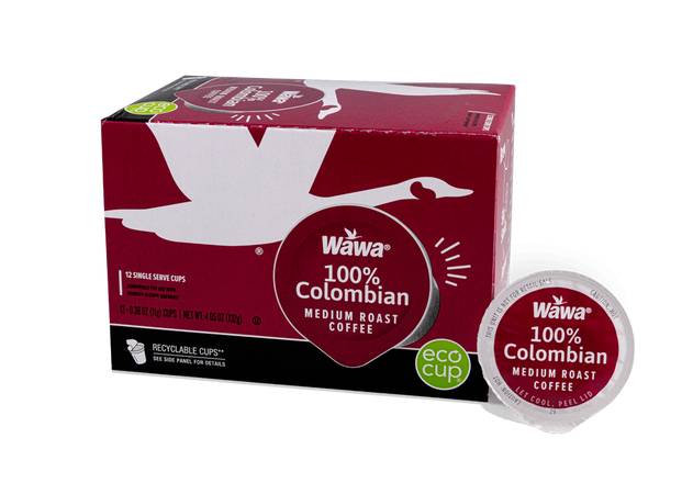 Wawa Single Brew Colombian Coffee 12 pk