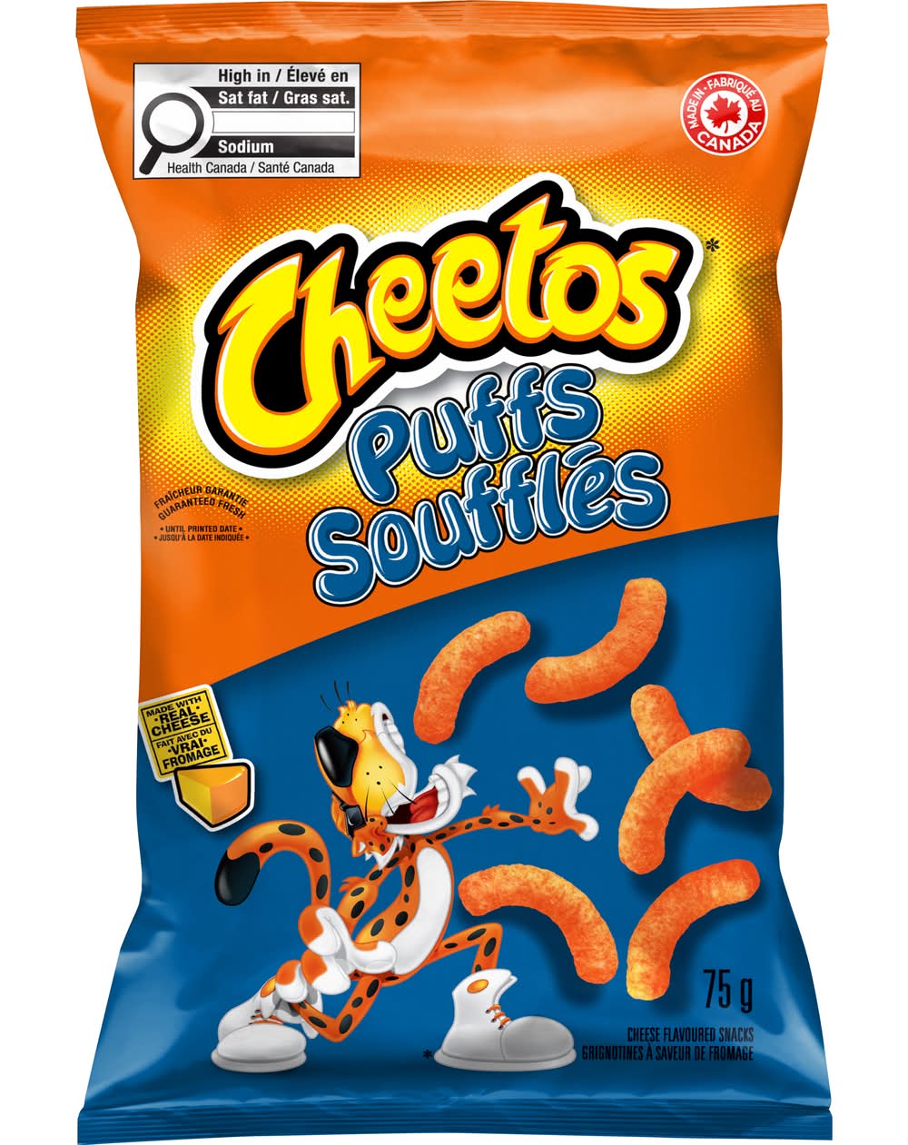 Cheetos Puffs Flavoured Snacks, Cheese (75 g)