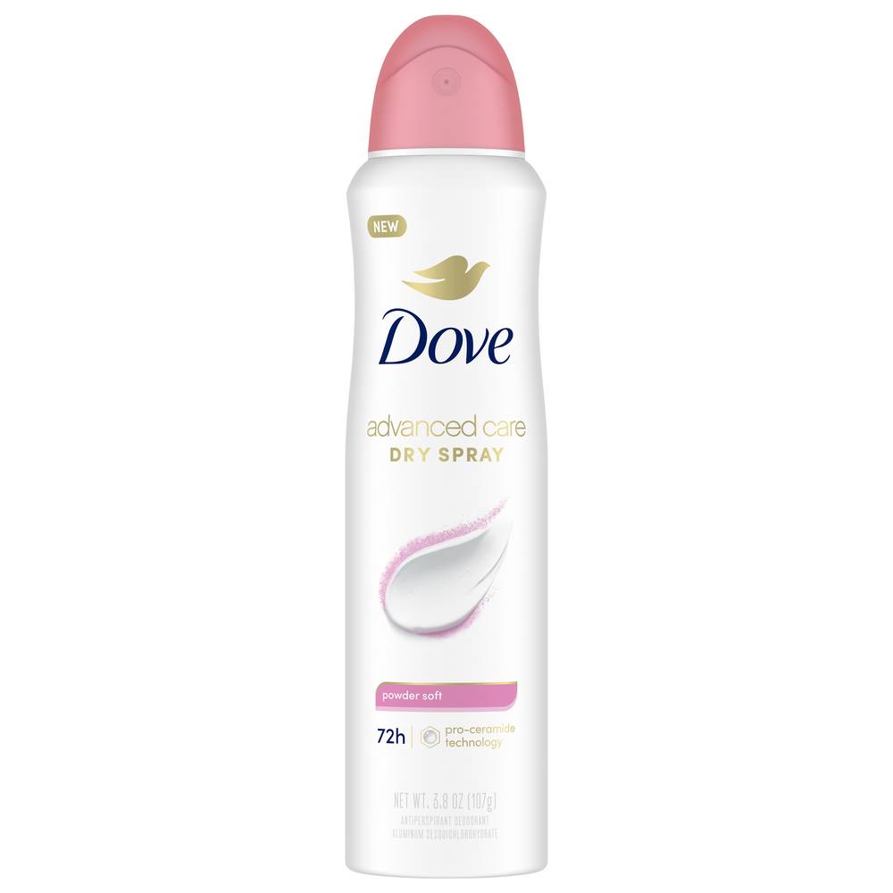 Dove Advanced Care Powder Soft Dry Spray (3.8 oz)