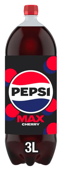 Pepsi Cherry, Max No Sugar Cola Bottle (3L)
