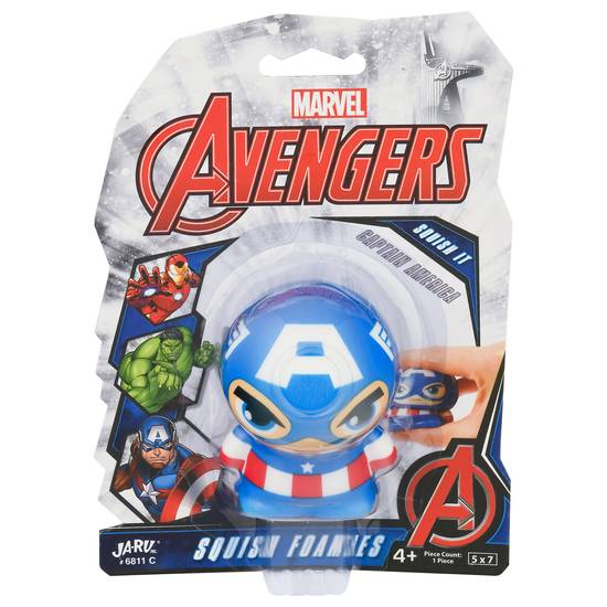 Marvel Avengers Captain America Squish Foamies 4+