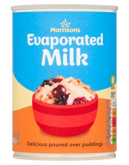 Morrisons Full Cream Evaporated Milk (410g)