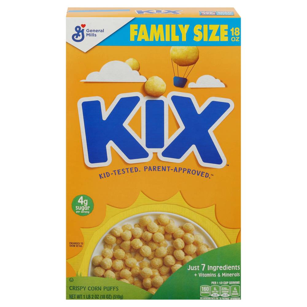 KIX Crispy Corn Cereal (1.12 lbs)