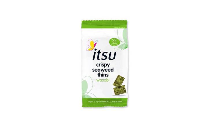 crispy seaweed thins wasabi