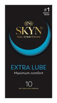 Skyn Extra Lubricated Condoms 10Pk