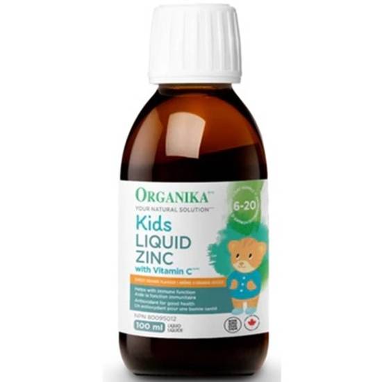 Organika Kids Liquid Zinc With Vitamin C (100 ml)