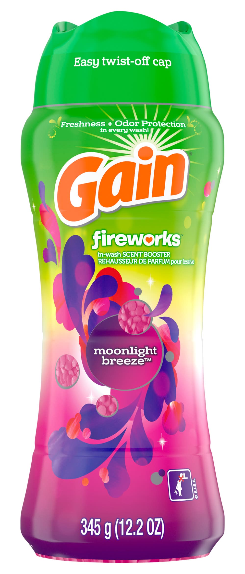 Gain Clothes Wash Scent Booster, Moonlight Breeze (12.2 oz)