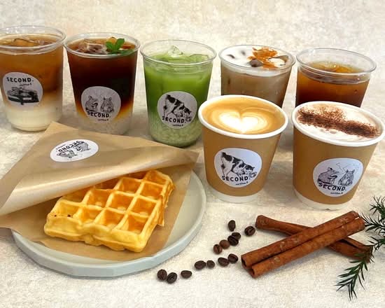 コーヒーとワッフルの店｜SECOND.coffee&