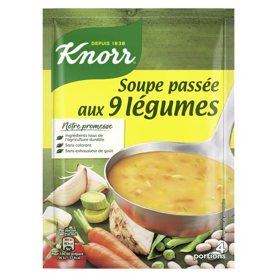 Knorr - Soupe déshydratée passée aux 9 Légumes