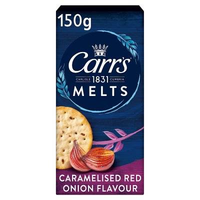 Carr's Caramelised Red Onion, Melts Crackers (150g)