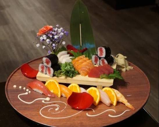 Order Sushi and Sashimi Combo food online from Sushi Train store, Romeoville on bringmethat.com