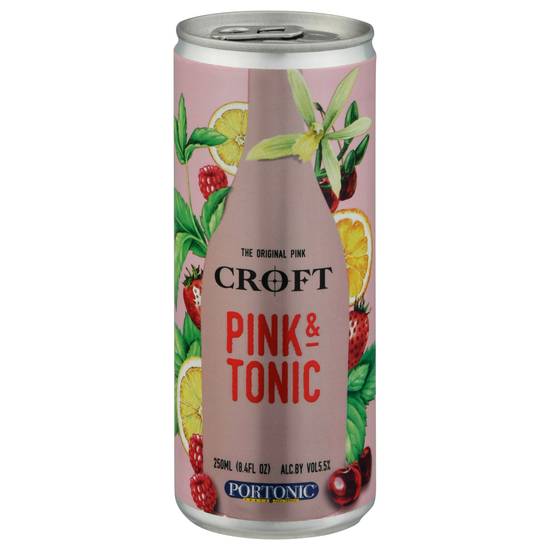 Croft the Original Pink & Tonic Wine (250 ml)