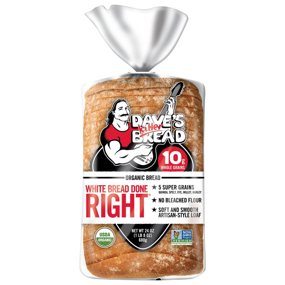 Dave's Killer Bread Organic White Bread (1.5 lbs)