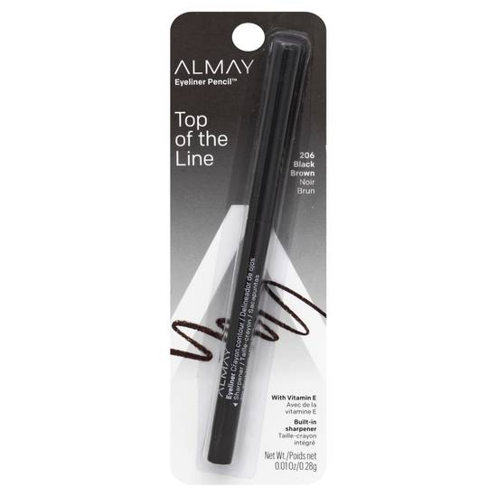 Almay Black Brown 206 Eyeliner Pencil