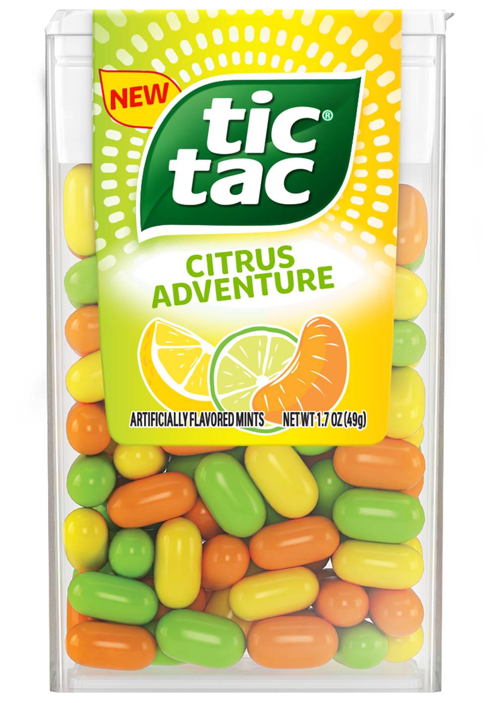 Tic Tac Mints, Citrus Adventure (1.7 oz)