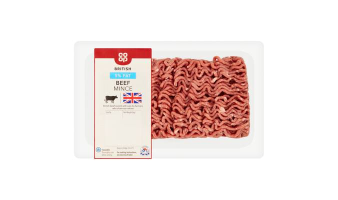 Co-op British Beef Mince