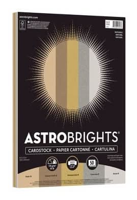 Astrobrights Color Cardstock, 8.5x11 in, Assorted (300 ct)