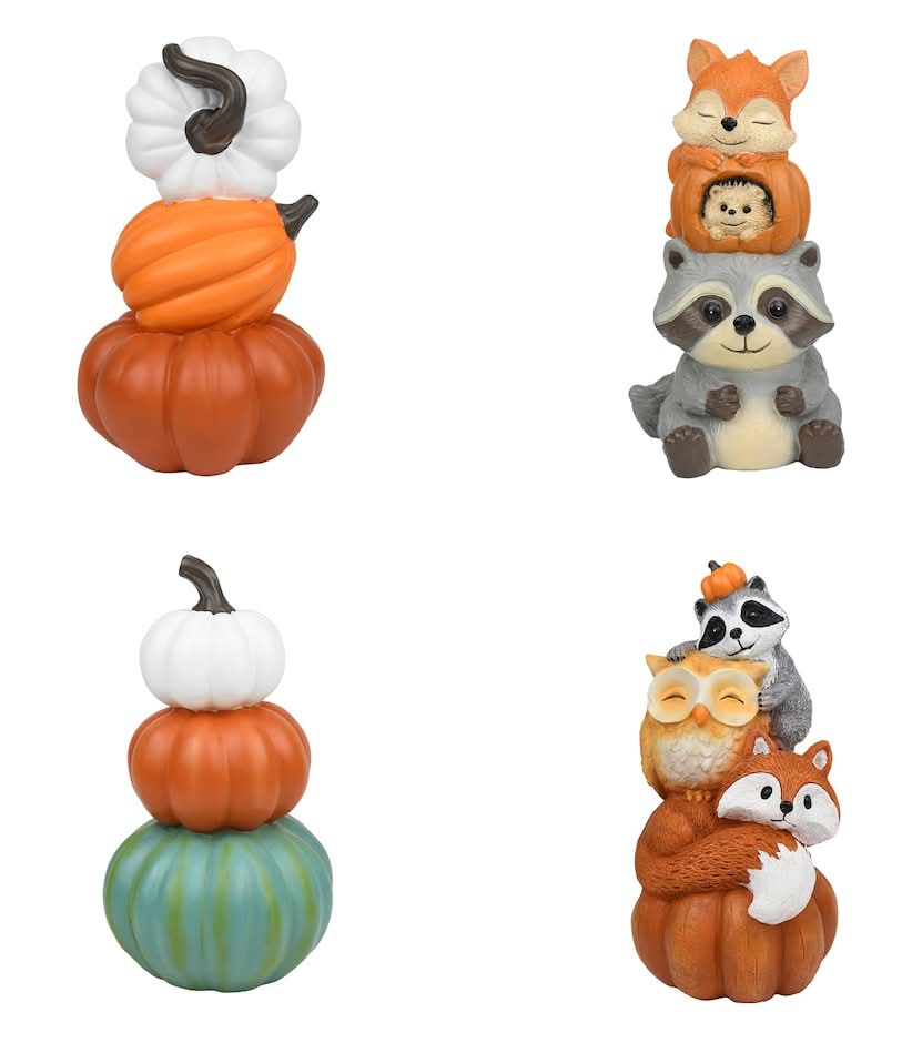 Harvest Polyresin Decor, Assorted Designs, 1-ct.