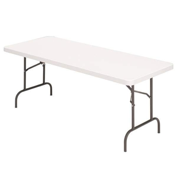 Realspace Molded Plastic Top Folding Table