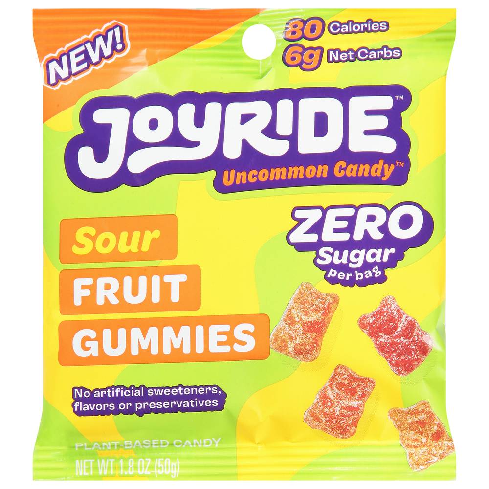 Joyride Sour Fruit Gummies