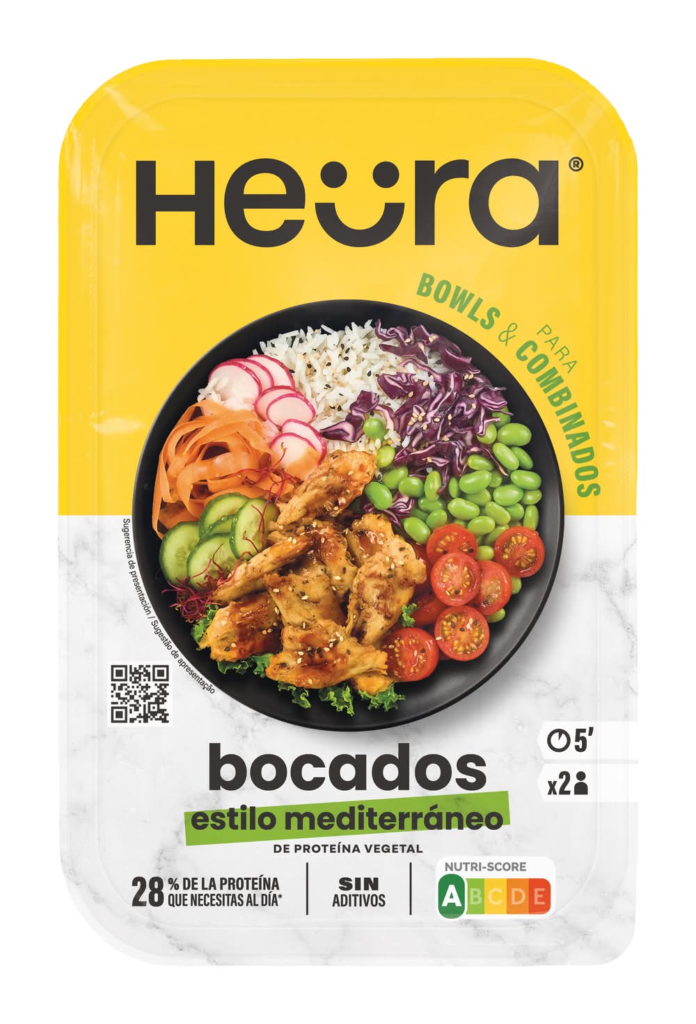 Bocados mediterráneos · Heura (160 g)