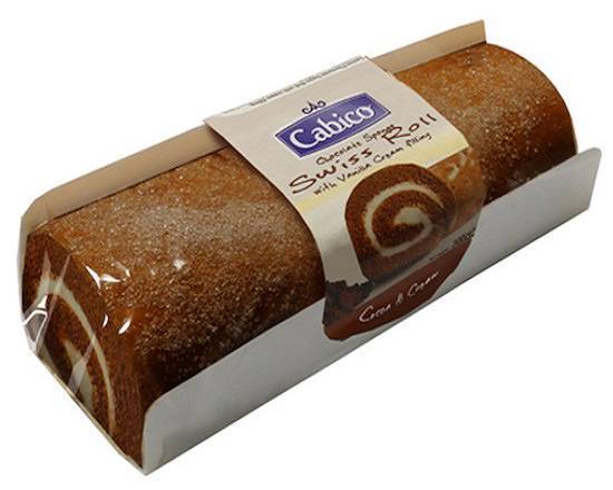 Cabico Chocolate Sponge Swiss Roll