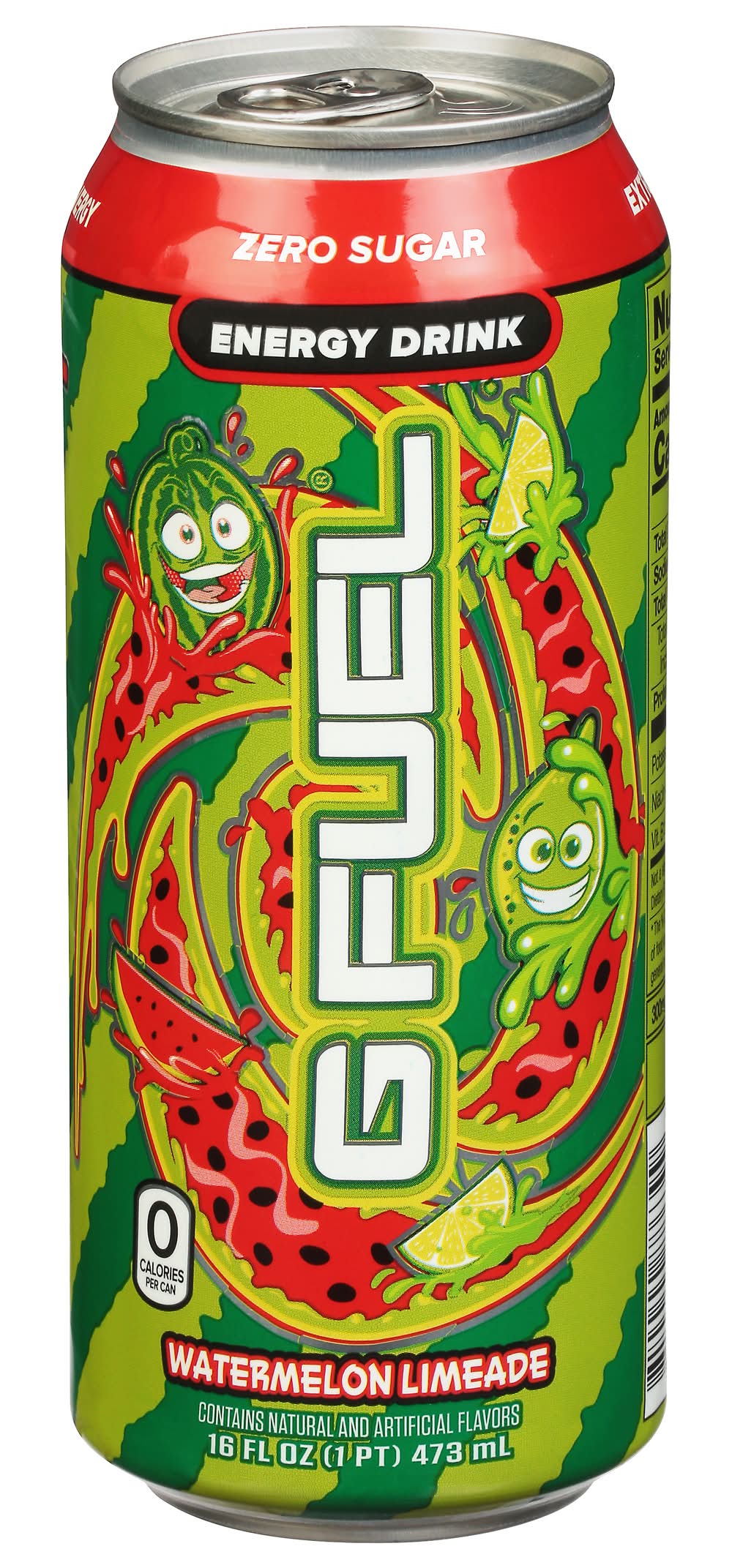 G FUEL Watermelon Limeaid Energy Drink (16 fl oz)