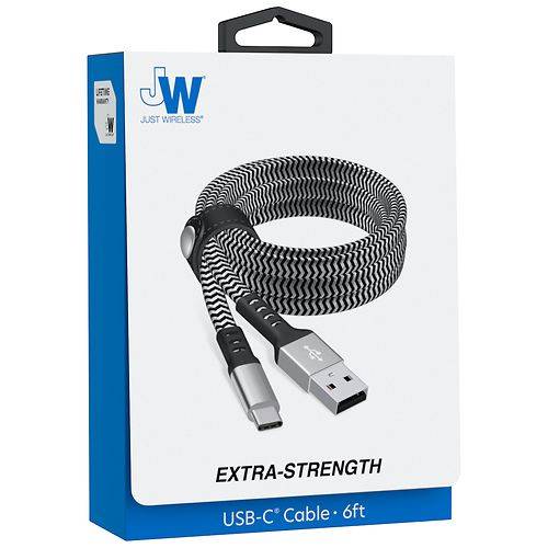 Just Wireless USB Type-C Cable - 1.0 ea