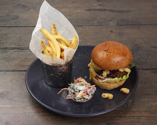 Beef, Mac 'n' Jack Burger