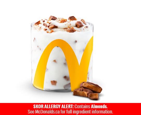 Regular Skor McFlurry [530.0 Cals]