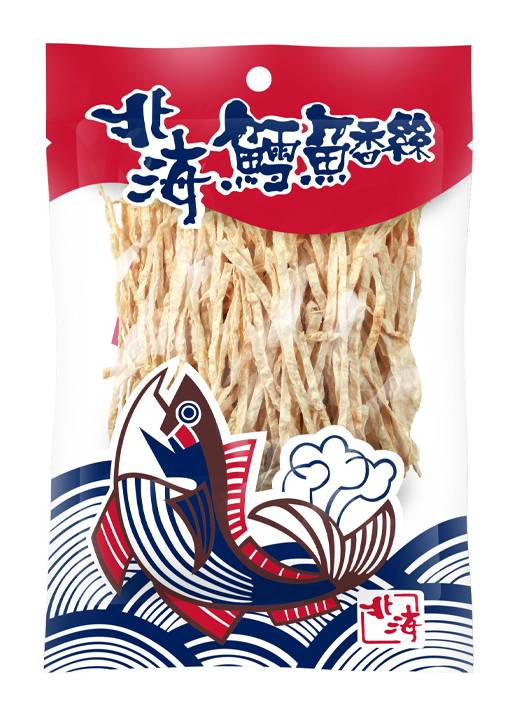 北海鱈魚香絲-細條#604422