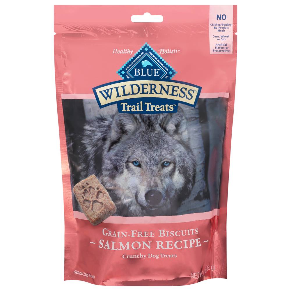 Blue Buffalo Wilderness Grain Free Salmon Crunchy Dog Treats