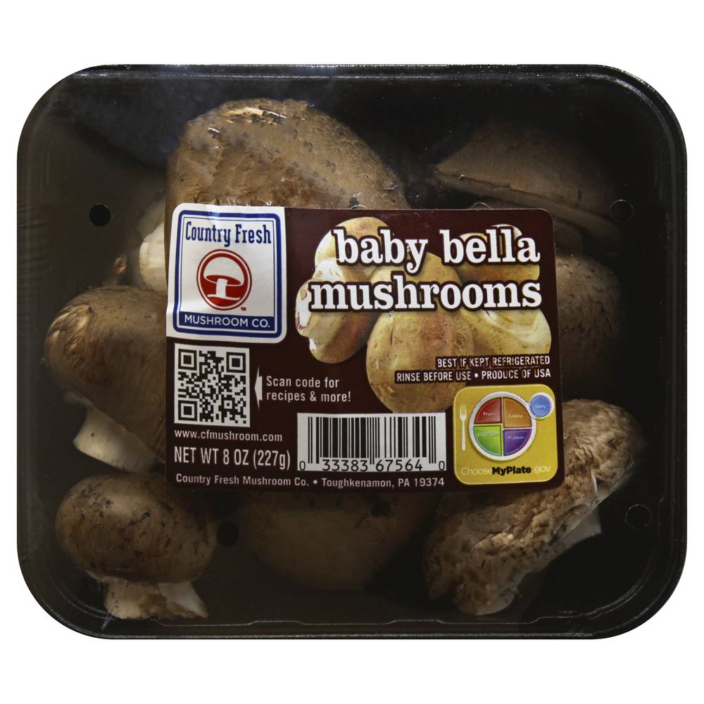 Country Fresh Mushroom Baby Bella Mushrooms