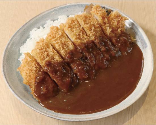 F-1116】ロースかつカレー(100g)Pork Loin Cutlet with Curry Rice  (Pork Loin Cutlet 100g)