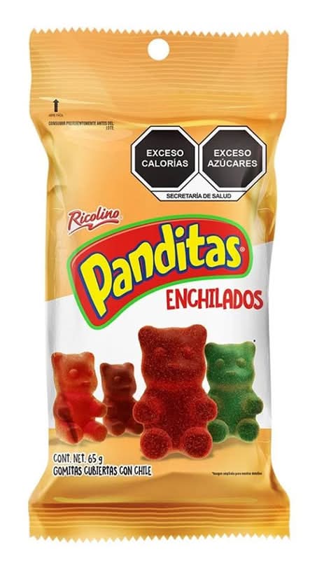Ricolino · Panditas gomitas, enchilados (65 g)