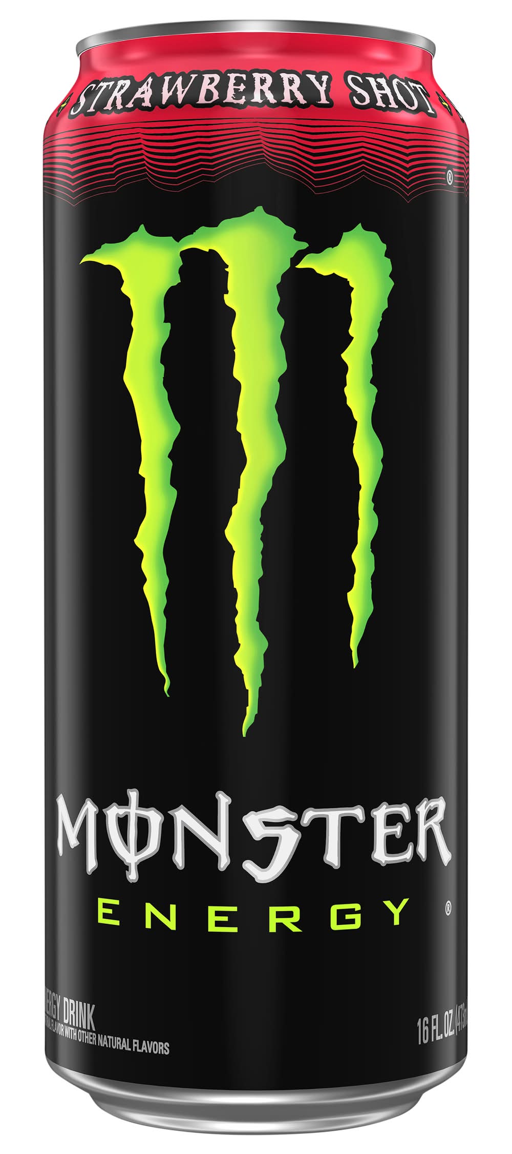 Monster Energy Energy Drink, Strawberry Shot (16 fl oz)