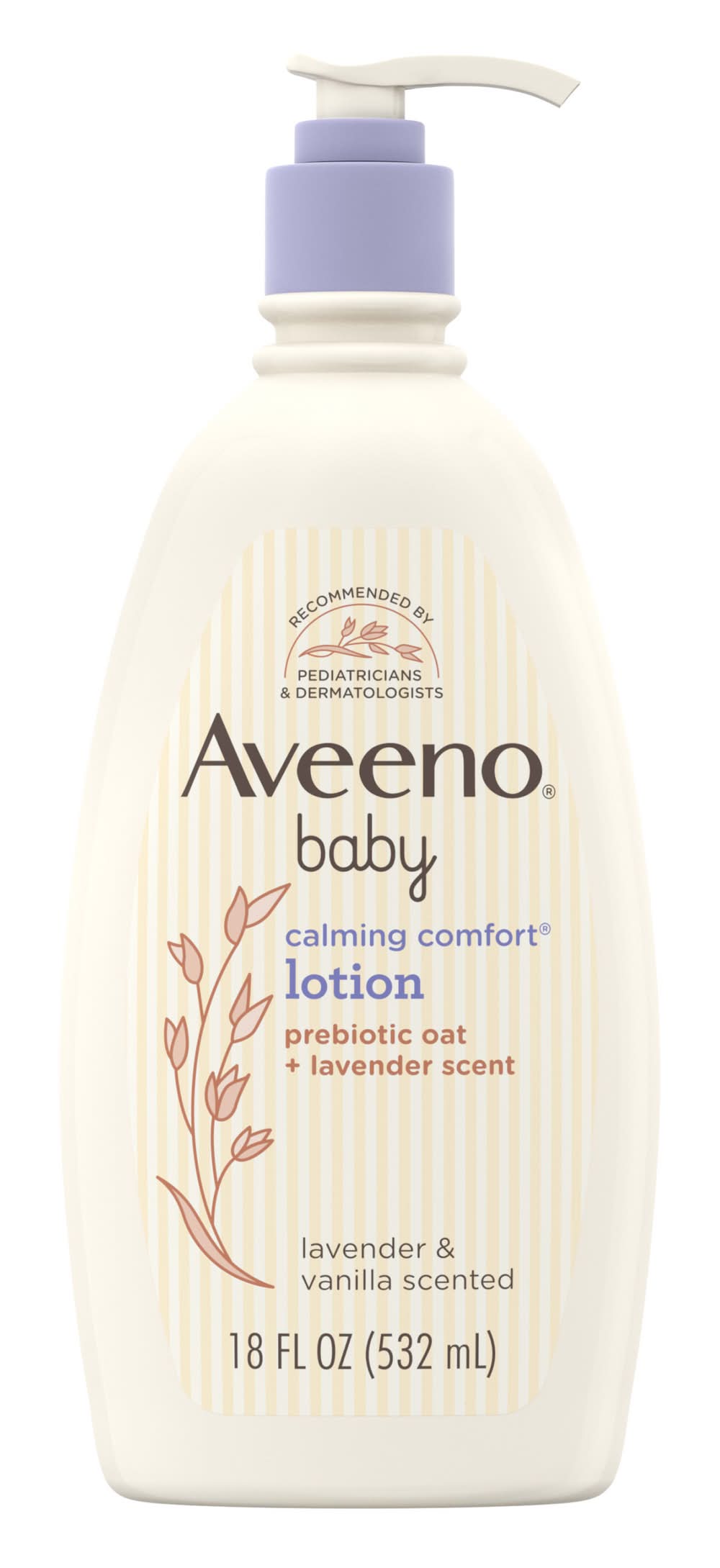 Aveeno Baby Calming Comfort Lavender & Vanilla Scented Moisturizing Body Lotion (18 fl oz)