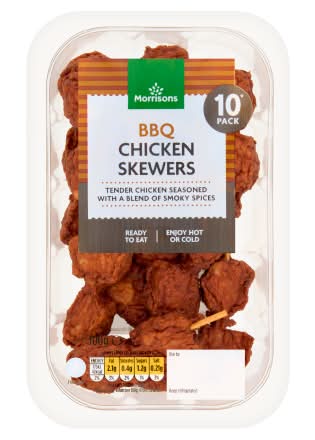 Morrisons Bbq, Chicken Skewers (10 pack)