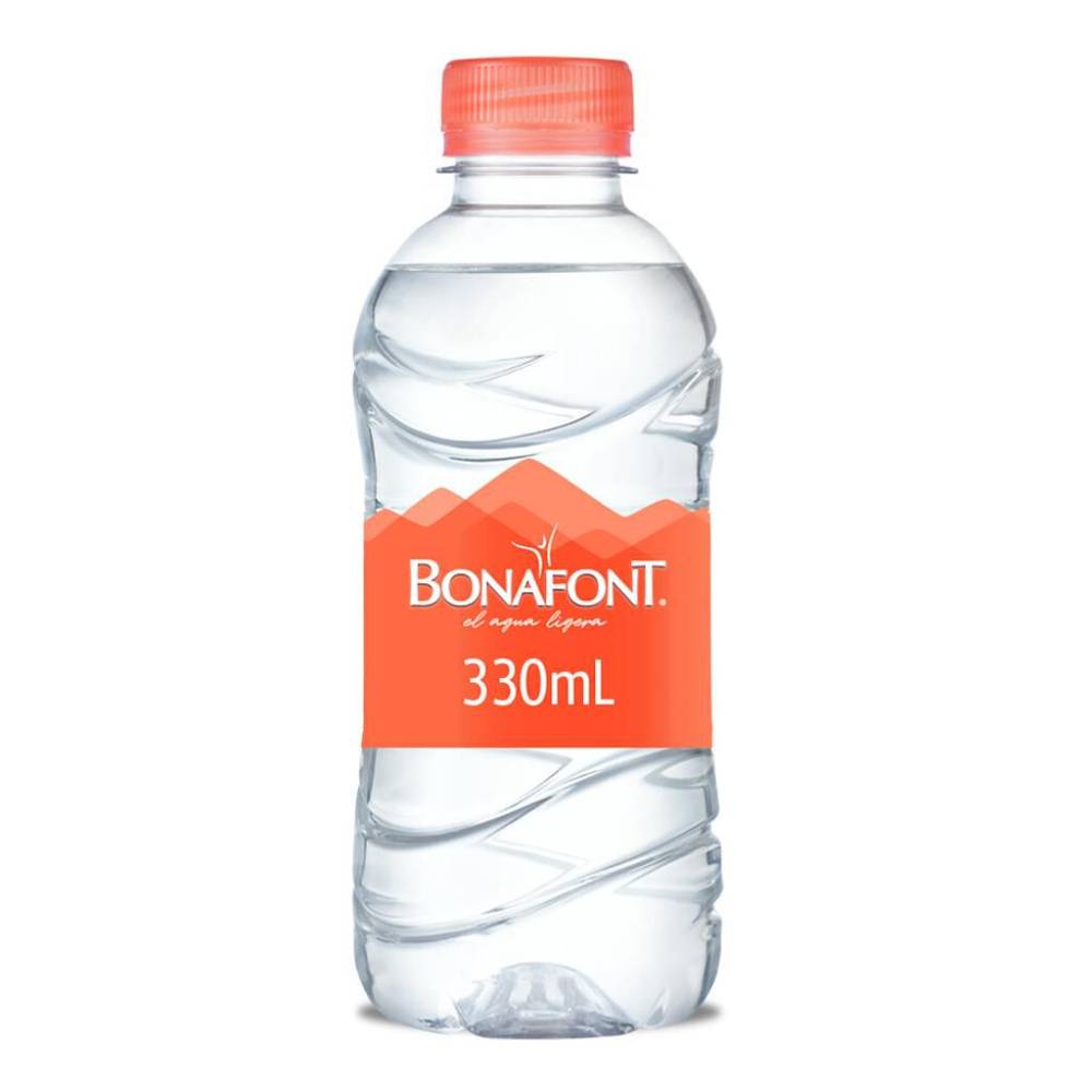 Bonafont agua natural (botella 330 ml)