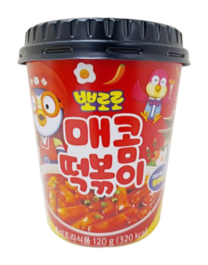Mukko Spicy, Pororo Topokki Korean Rice Cake Soup (120g)