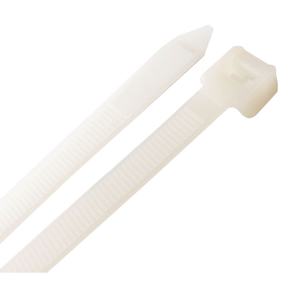Steel Grip 24 In. L White Cable Tie 10 Pk