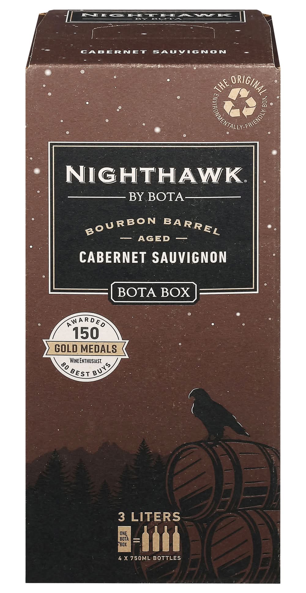 Bota Box Nighthawk Black Cabernet Sauvignon Wine (3 L)