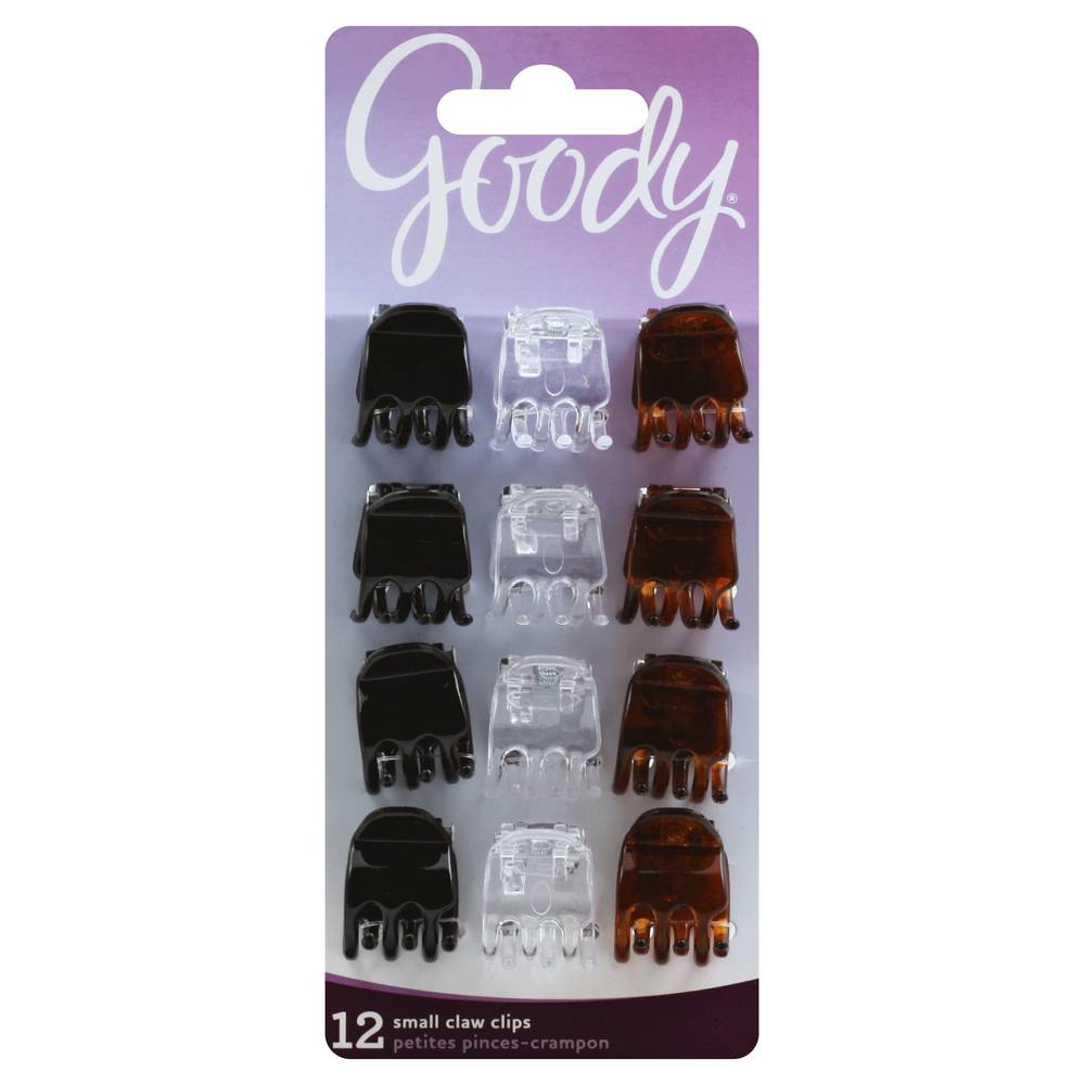 Goody Claw Hair Clips (12 ct)