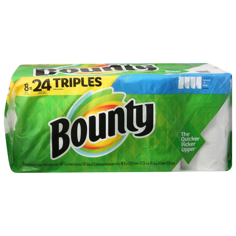 Bounty Triple Roll Paper Towels