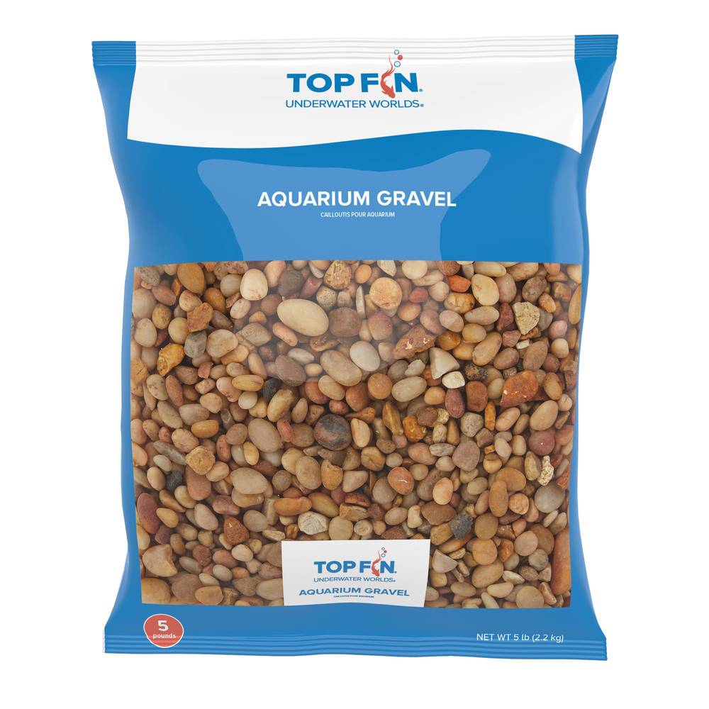 Top Fin Premium Aquarium Gravel - Classic Beach (77 oz)