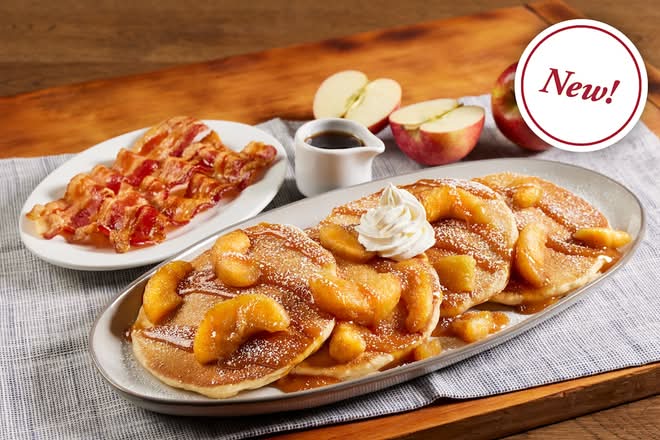 Caramel Apple Hotcakes Combo