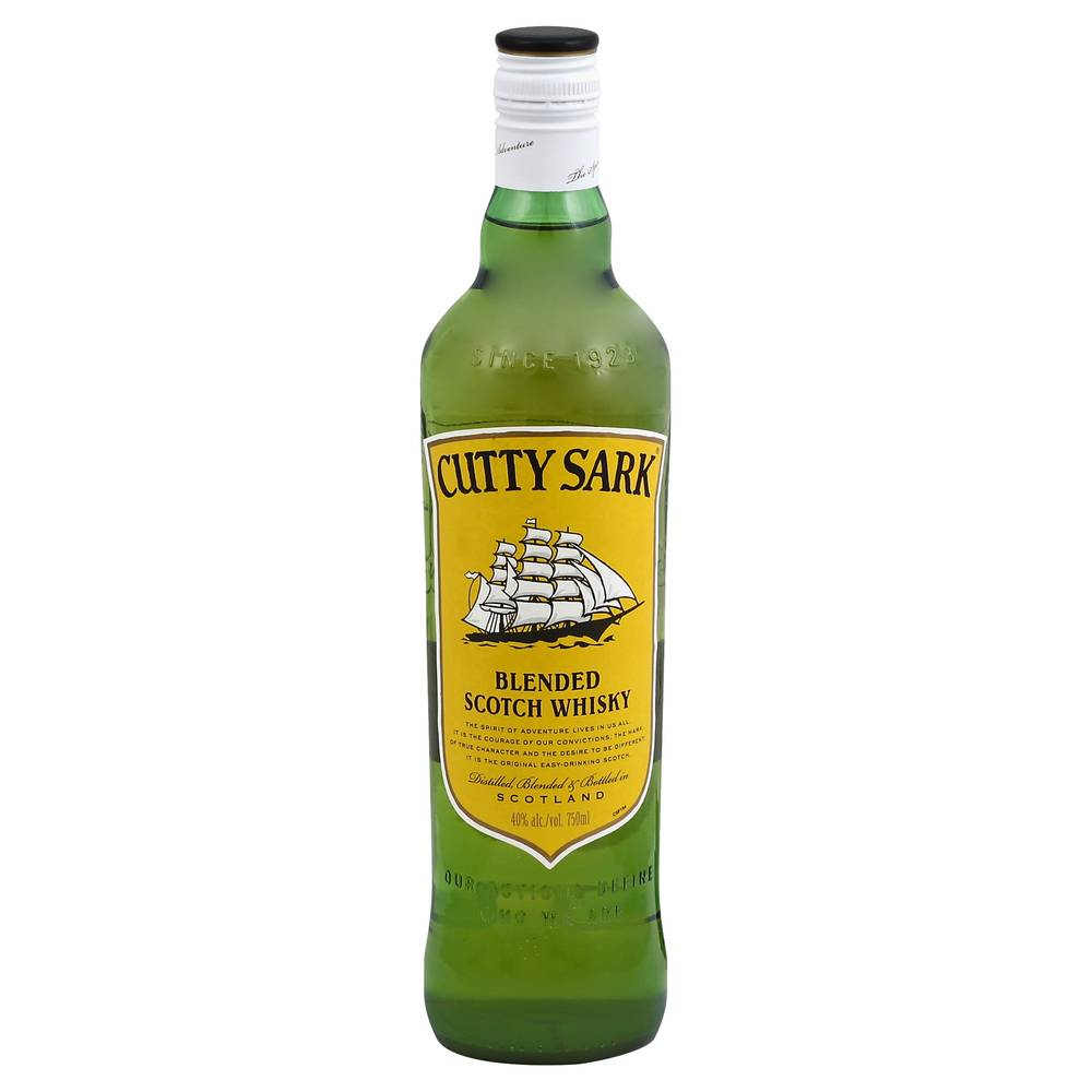 Cutty Sark Blended Scotch Whisky (750 ml)