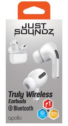 Justsoundz Apollo Earbuds White