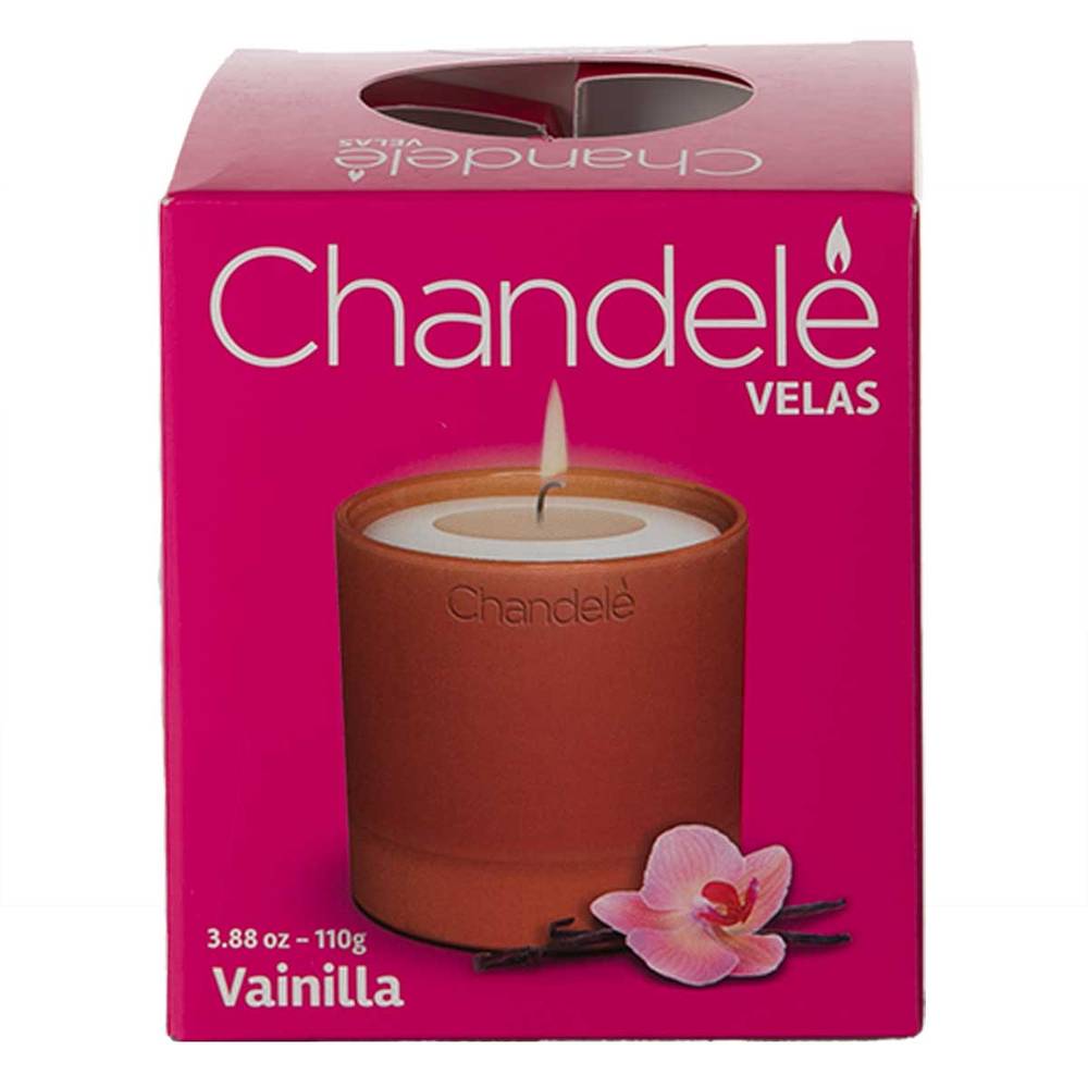 Chandelé vela aromática (vainilla)